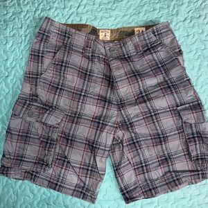 Men's RedHead Plaid Cargo Shorts - Size 34